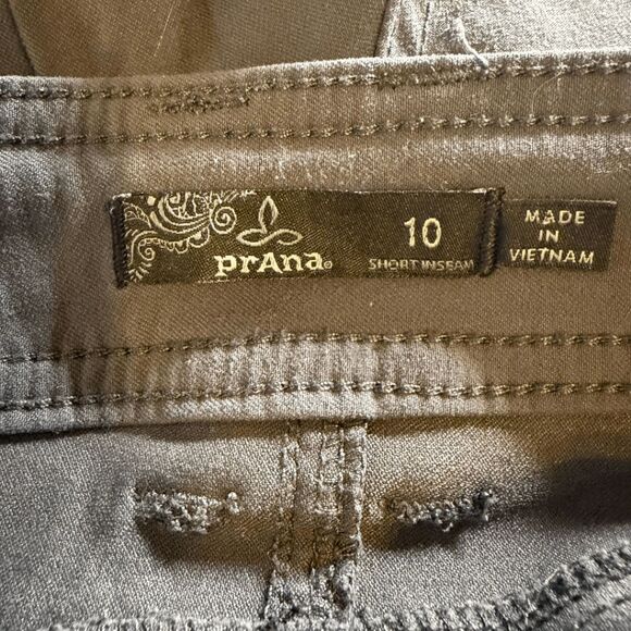 Prana Womens Double Button Halle Performance Boot Hiking Pants Gray Size‎ 10 - Picture 3 of 7